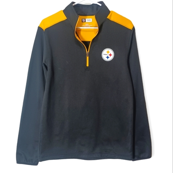 Team Apparel Other - Steelers Half Zip Pullover Sweatshirt Sweater Pull Over NFL Men's Size Small
